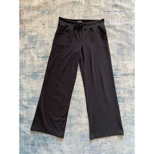 Lululemon Black Wide Leg Athletic Pants Size 8 Regular